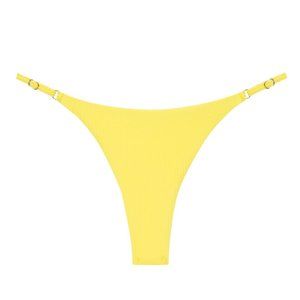 Monday Swimwear Capri Bottom Limoncello Rib Medium